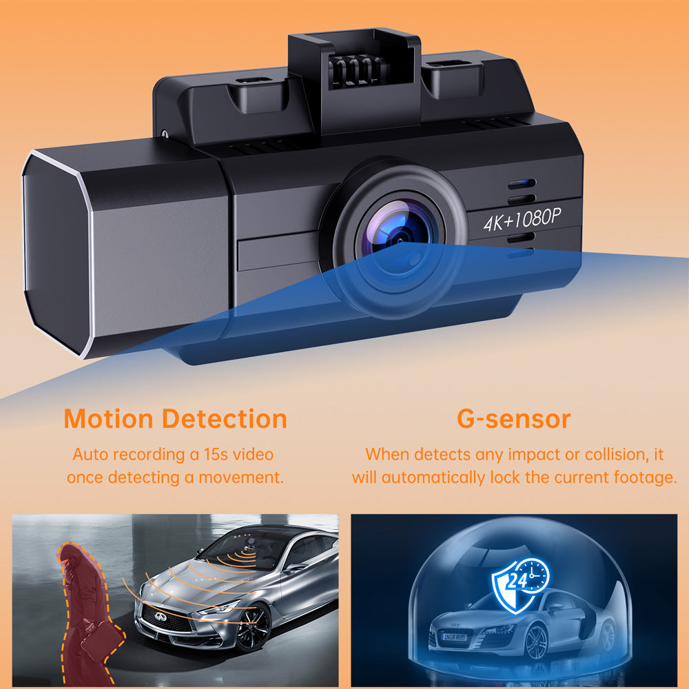 Dual 1080P Dash Cam, Triple Front Cabin Rear Car Camera,Loop Dash Camera  with Infrared Night Vision,24hr Motion Detection Parking Mode,G Sensor  Accident Record - China Car Video Recorder, Diriving Recorder Video