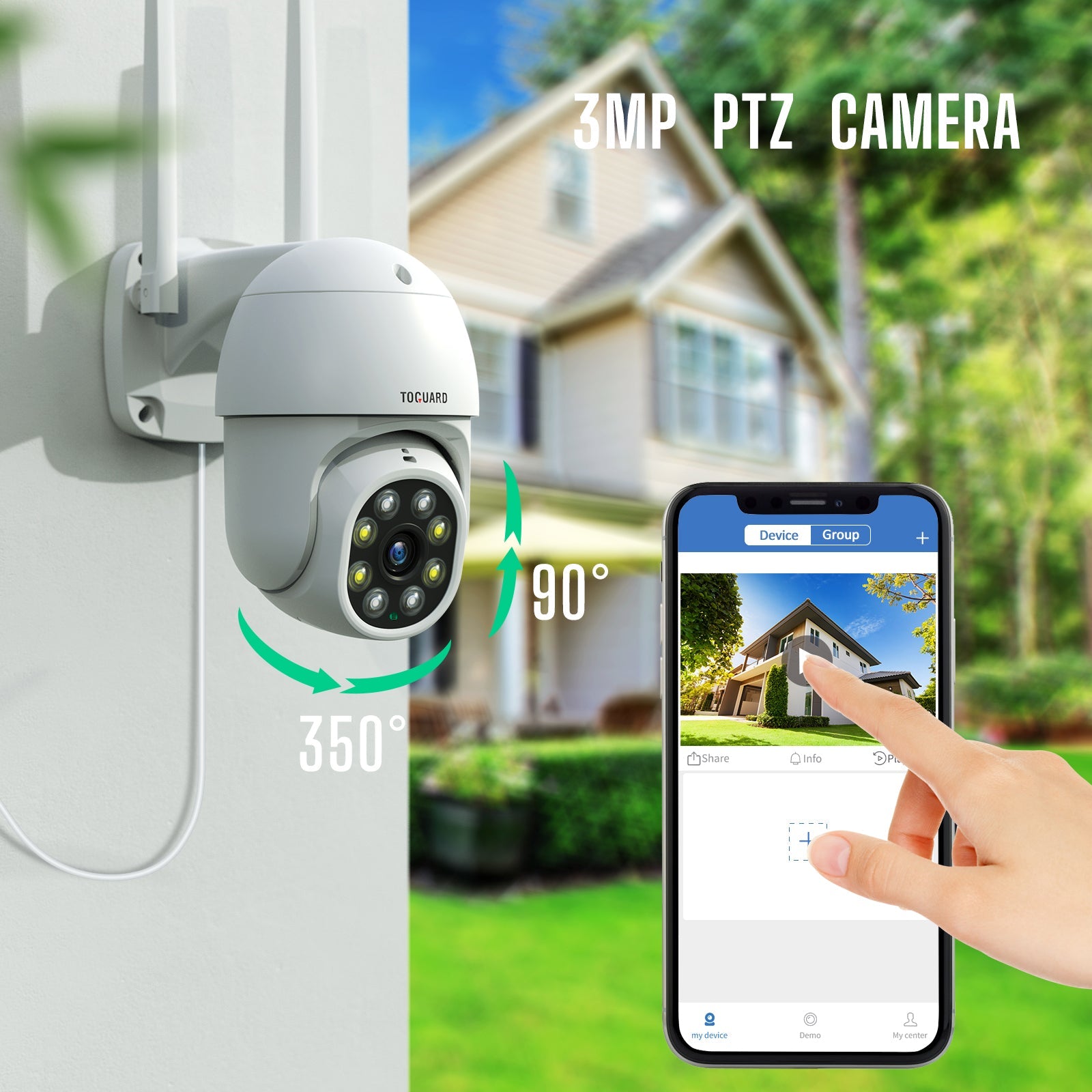 Toguard W310 Wireless Home Security Camera System Outdoor-PTZ-Kameras und Bullet-Kameras