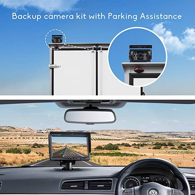 Car Backup Camera WiFi Wireless HD 1080P Rear View Camera IP67 Waterproof  Auto Back Up Car Camera For IOS Android Phones